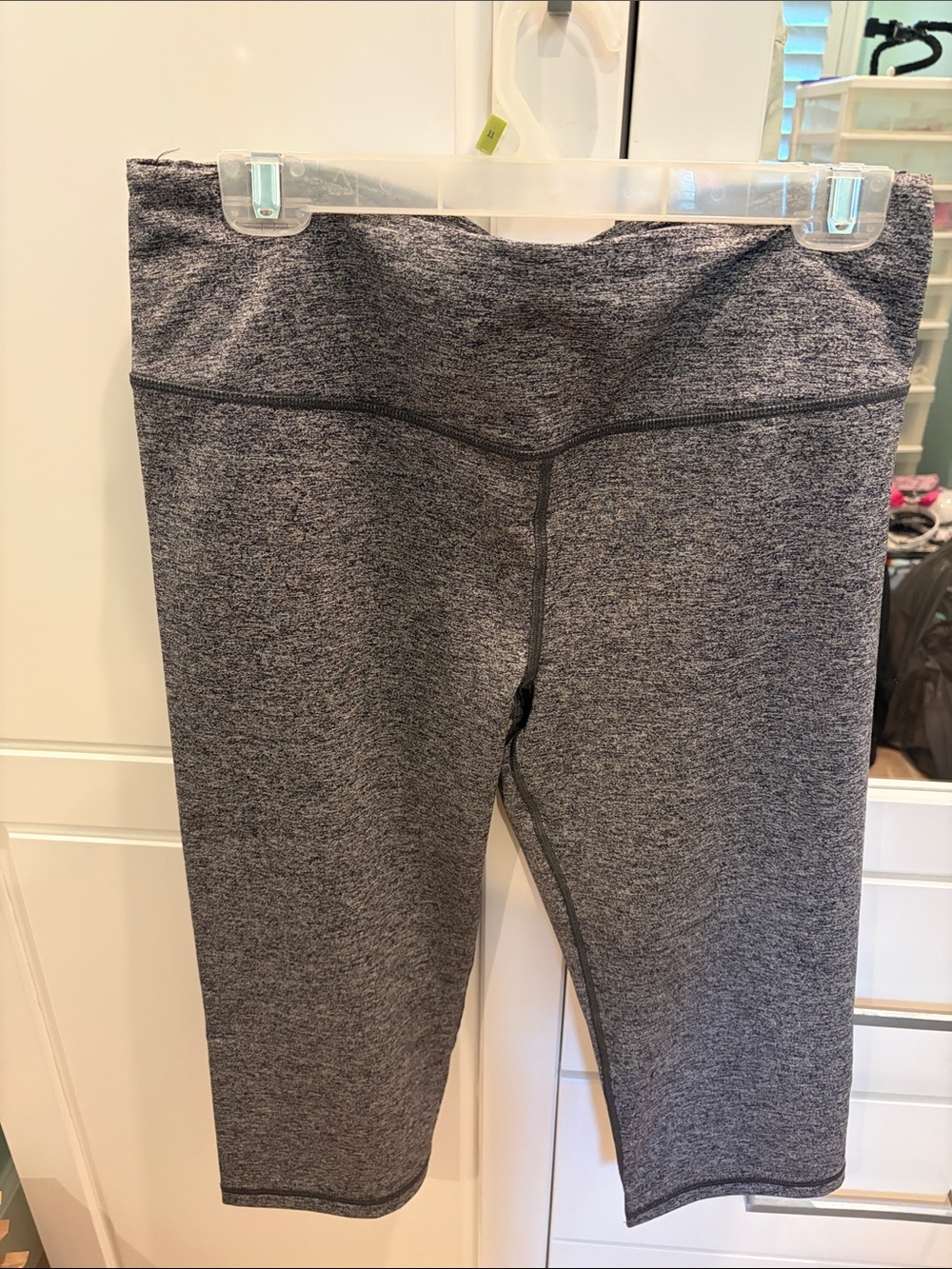 Victoria's Secret VSX Sport Grey Heather Capris